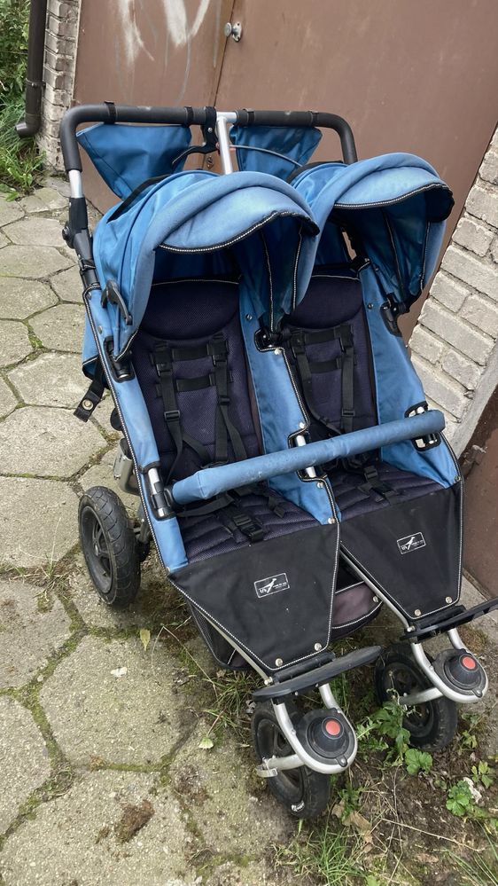 TFK Twinner Twist duo - wózek bliźniaczy, rok po roku