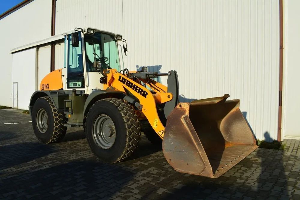 Liebherr L 514 STEREO 2015ROK  Ładowarka LIEBHERR / Łyżka / Widły / Serwis ASO / IDELANA