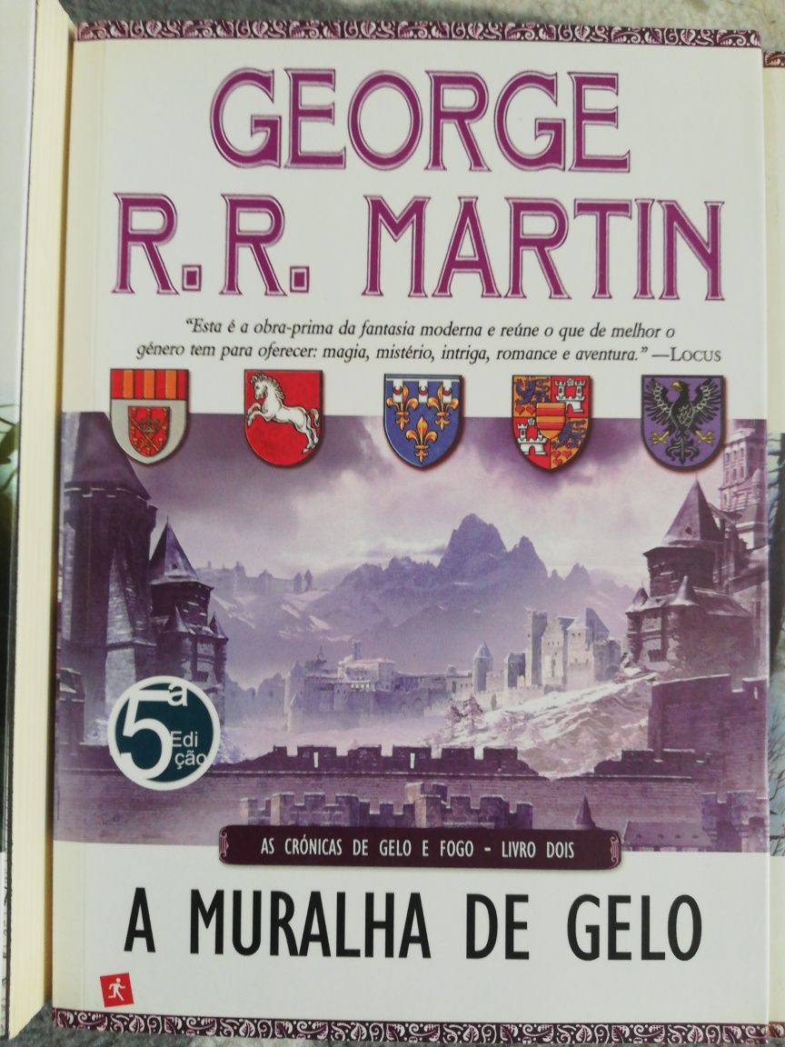 Livros A guerra dos Tronos