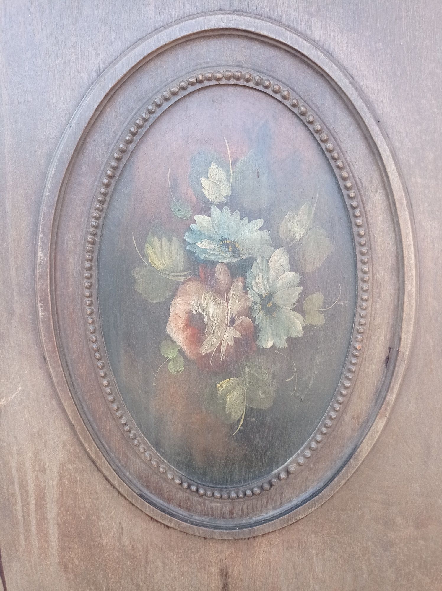 Vendo porta antiga pintada a mão