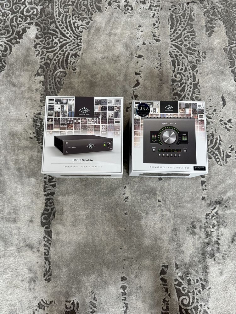 Universal Audio Apollo Twin X + Universal Audio Satellite Octo