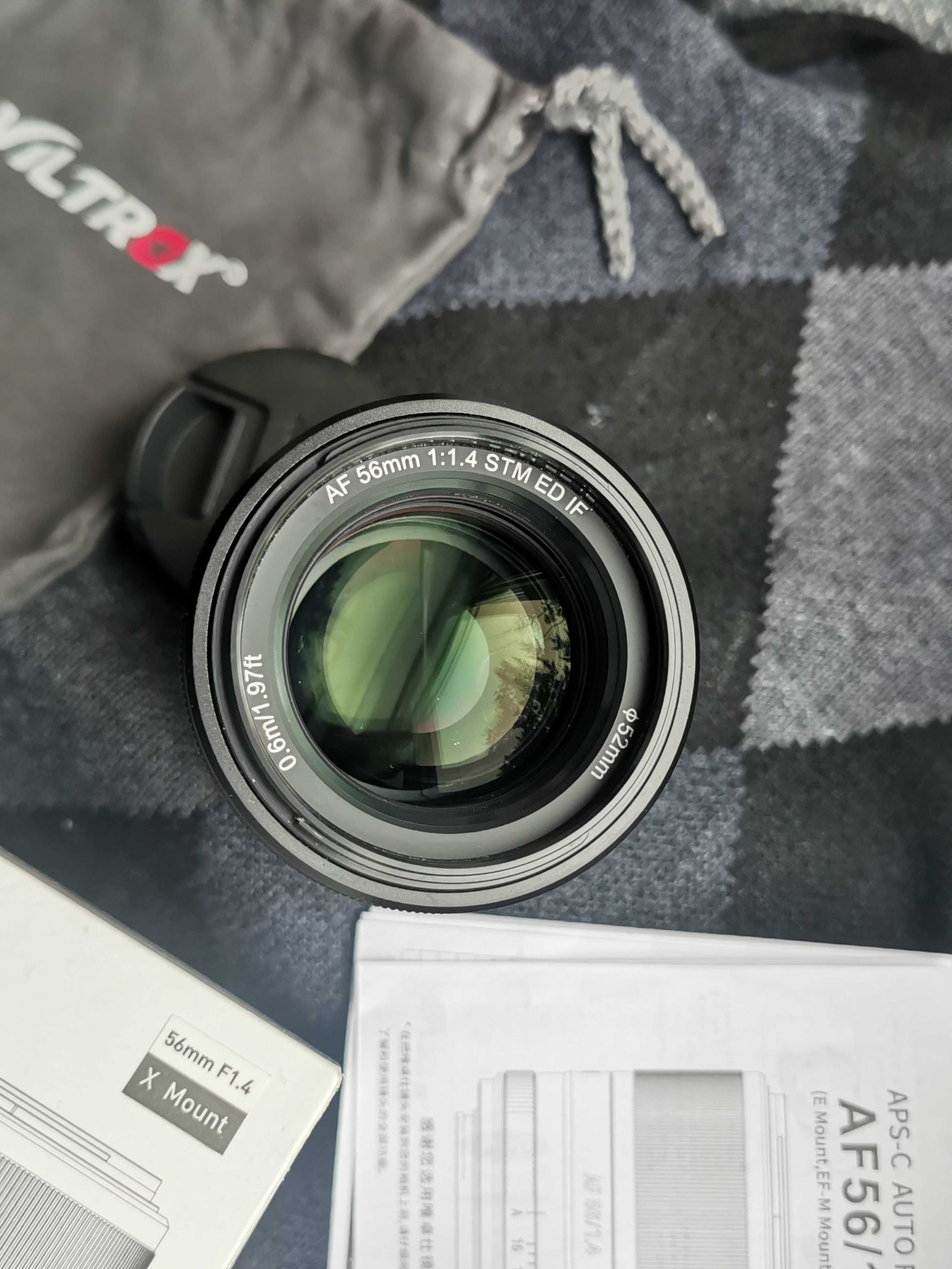 Viltrox AF 56mm f/ 1.4 stm для Fujifilm X fuji 50 52 mm fujinon sigma