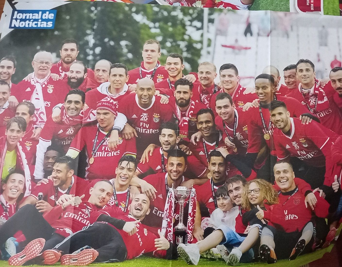 poster Benfica vencedor da taça de Portugal 2016/17