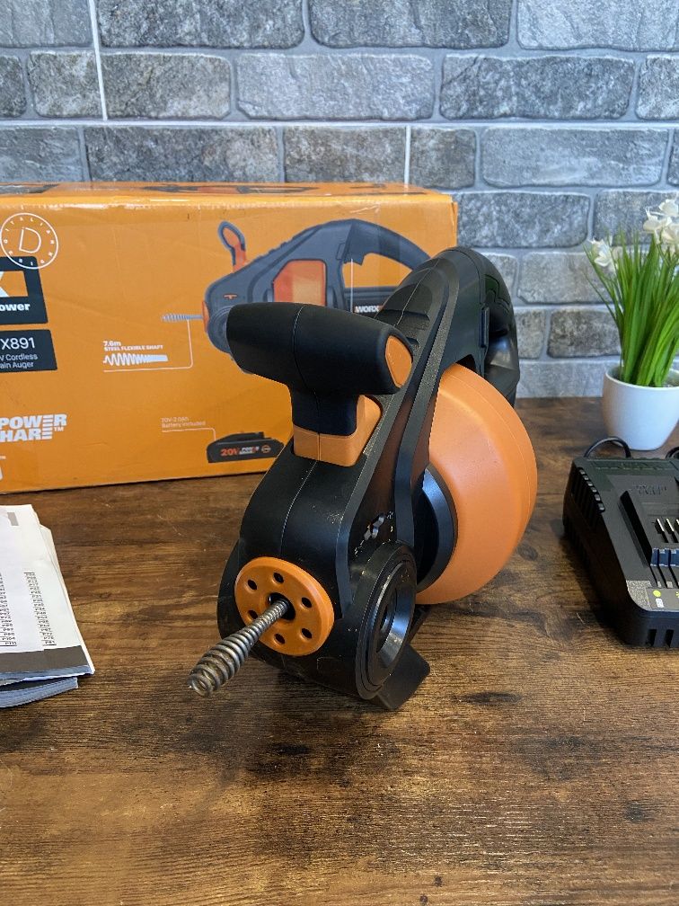 Очищувач акумуляторний труб Worx WX891 Amazon