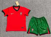 Kit Criança Portugal Principal e Alternativo EURO 2024