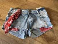 Zara spodenki szorty jeans