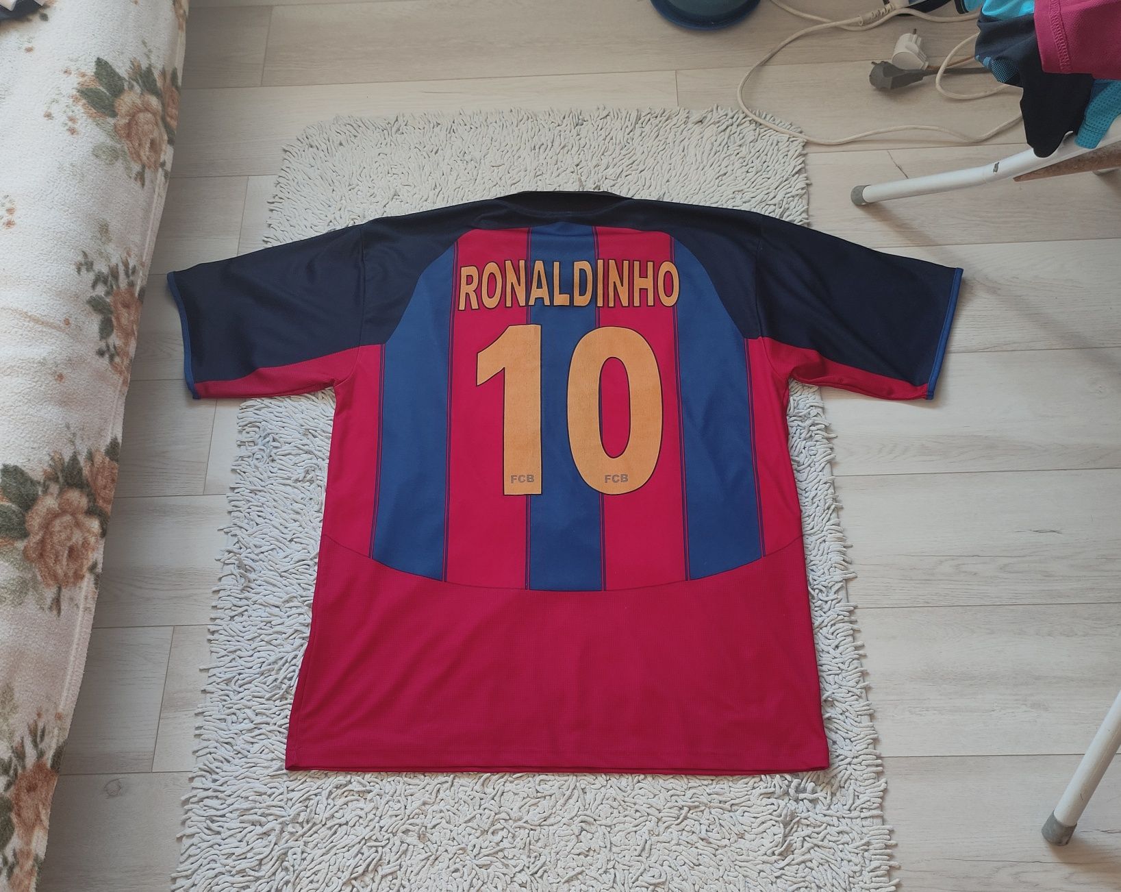 RONALDINHO Barcelona мерч футболка тішка кофта xl