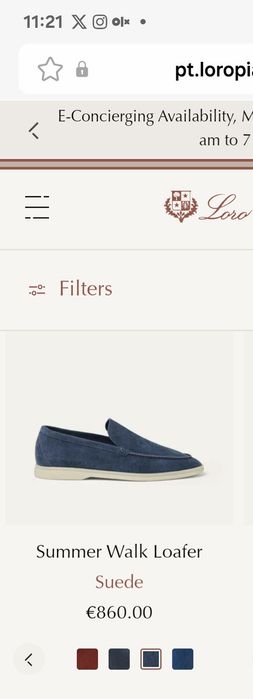 Sapatos loro piana