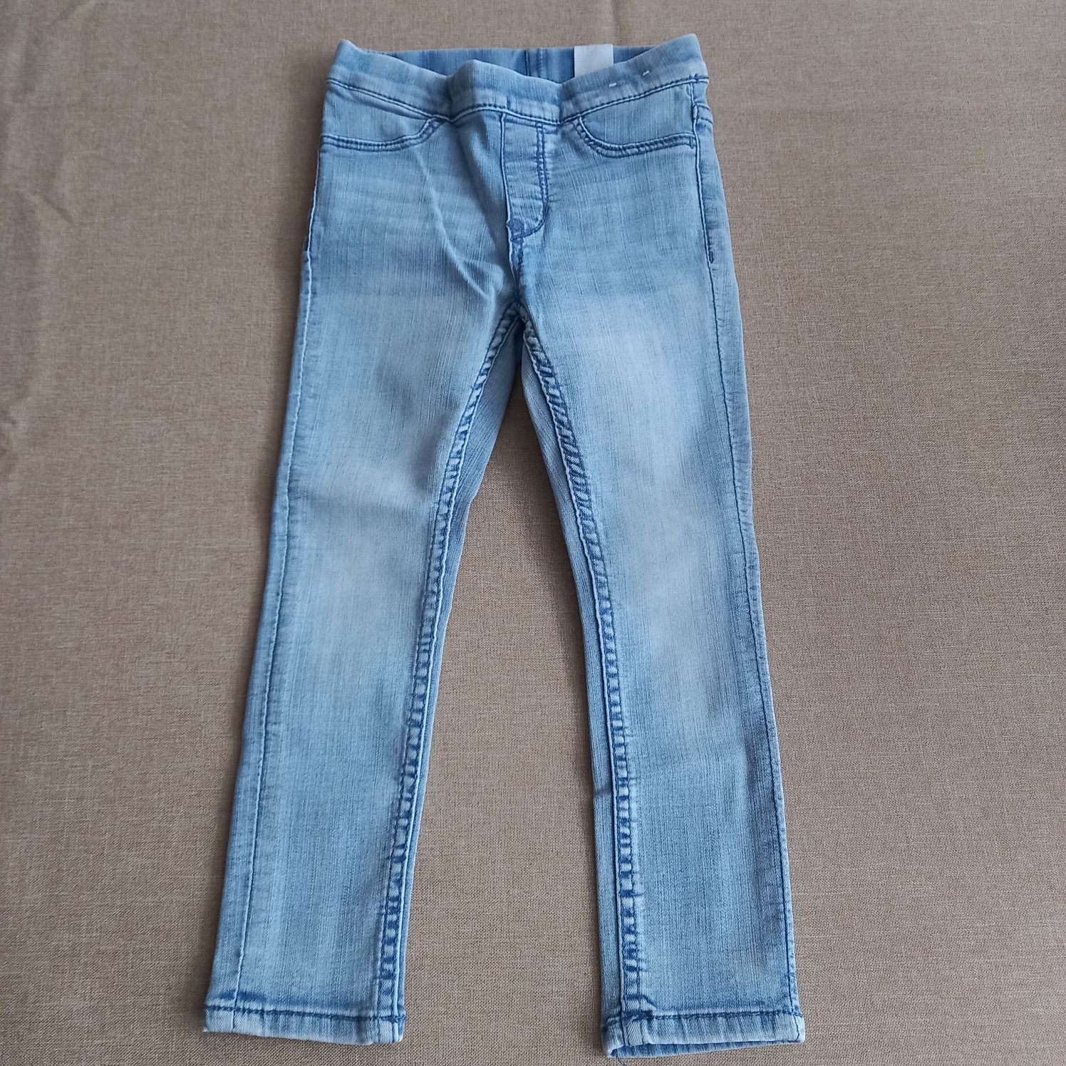 Spodnie dziewczęce jeansowe i sztruksowe, H&M, r. 98 Zestaw