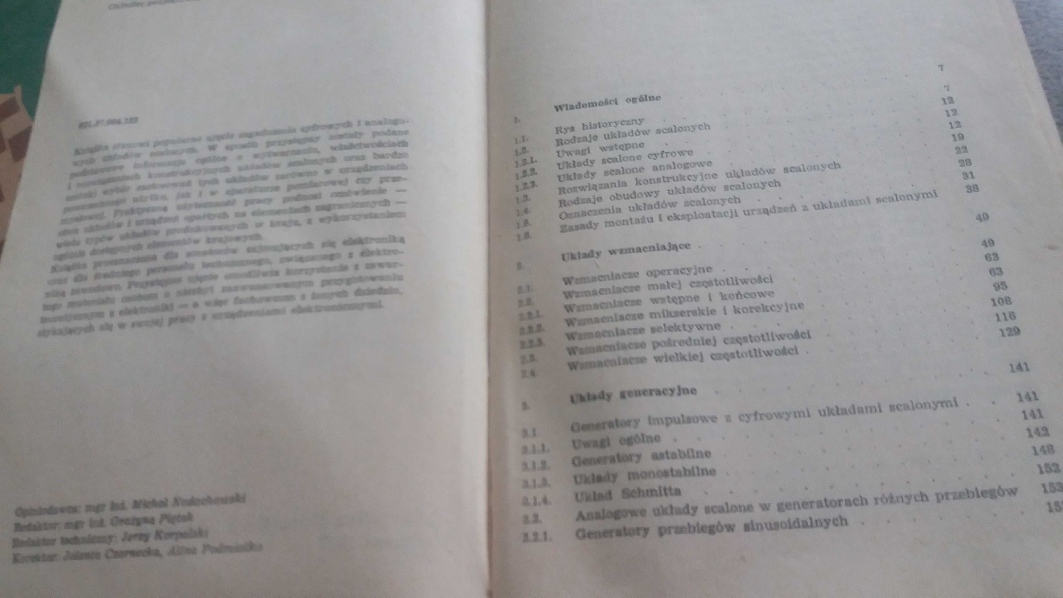Układy scalone w zastosowaniach Zbigniew Szpakowski 1977