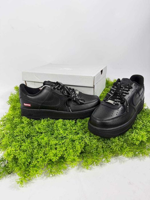 Nike Air Force x Supreme найк аір форс супрім чорні