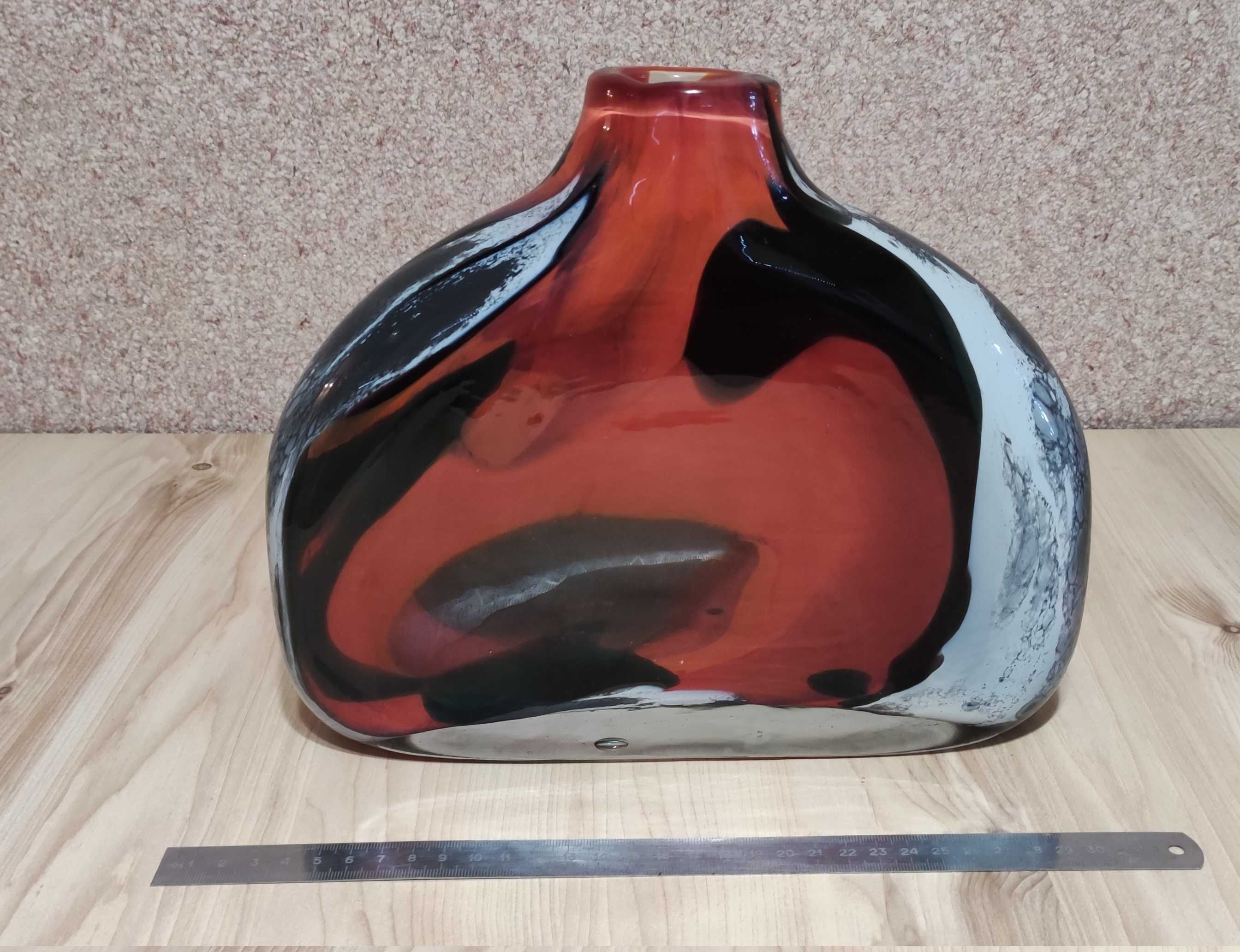 Винтажная Ваза цветное Муранское Стекло Murano Glass Декор