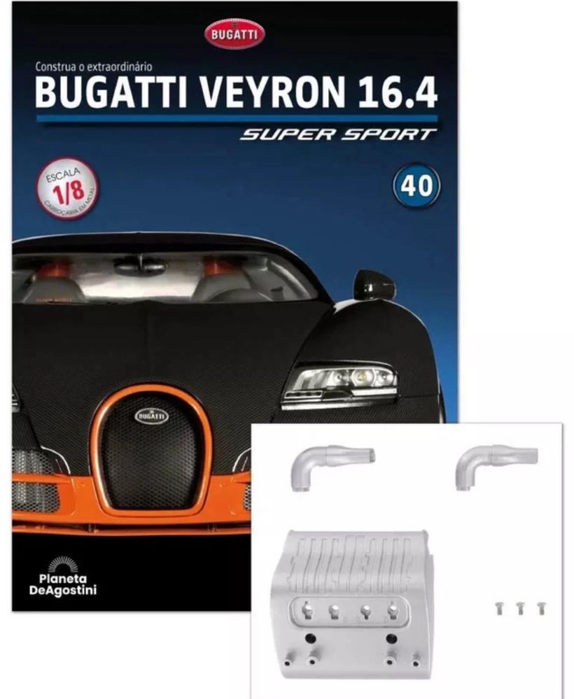 Peça e fasciculos Bugatti Beyron16.4 Grand Sport