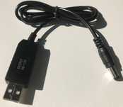 Кабель 5.5x2.5 на USB 1m з перетворювачем напруги 5V -> 12V ,та та 5V!