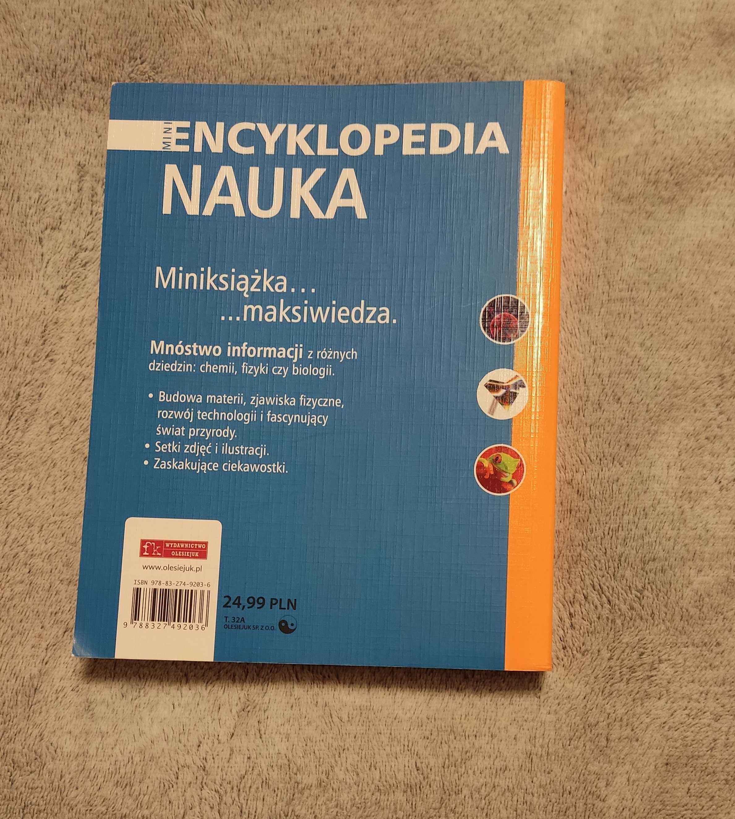 książka: Nauka. Mini Encyklopedia 384 strony ciekawostek