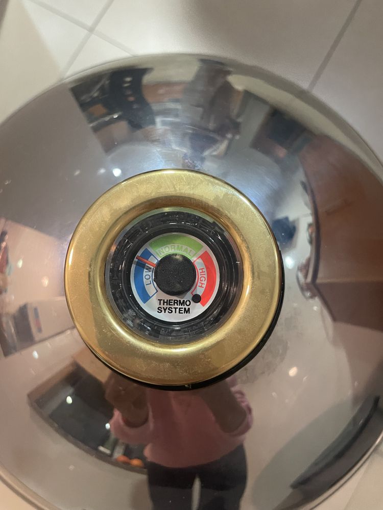 Tacho grelhador com sensor de temperatura