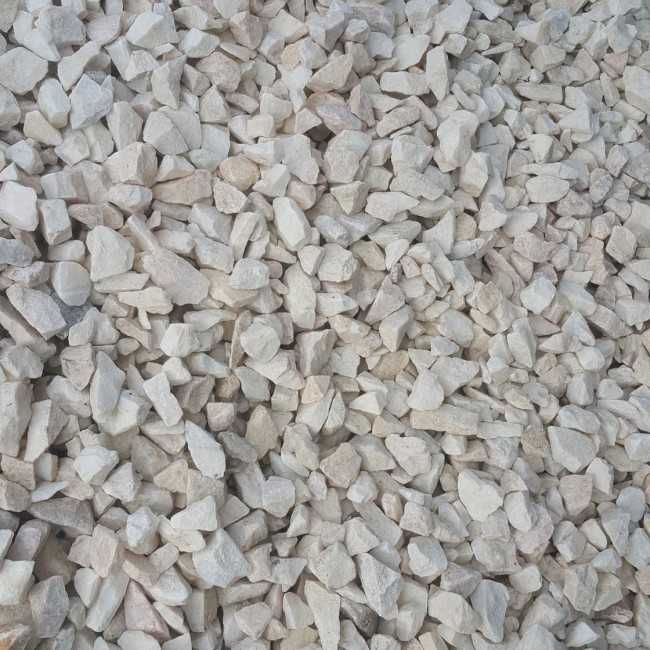 Grys Biała Marianna 8-16 / 16-32 kamień ogrodowy jasny kruszywa