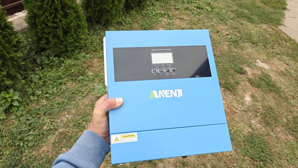 Гібридний інвертор ANENJII 4 kW 24в +WIFI. Дуже тихий!