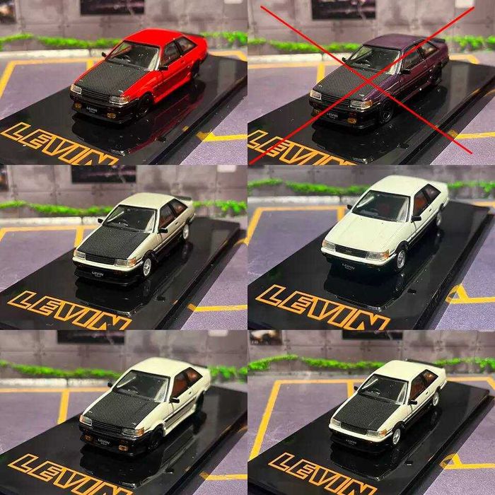 Toyota levin ae85 1:64
