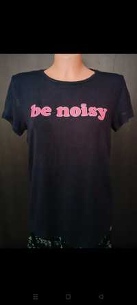 Granatowy t shirt koszulka damska Noisy May M 38