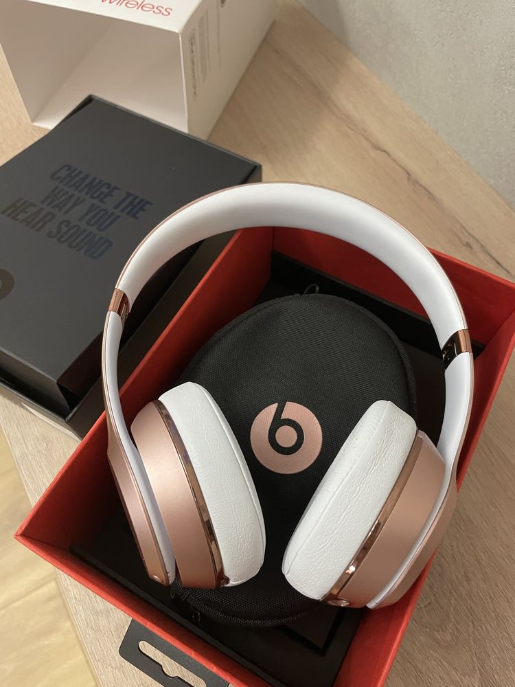 Sluchawki bezprzewodowe beats solo3 wireless rose gold