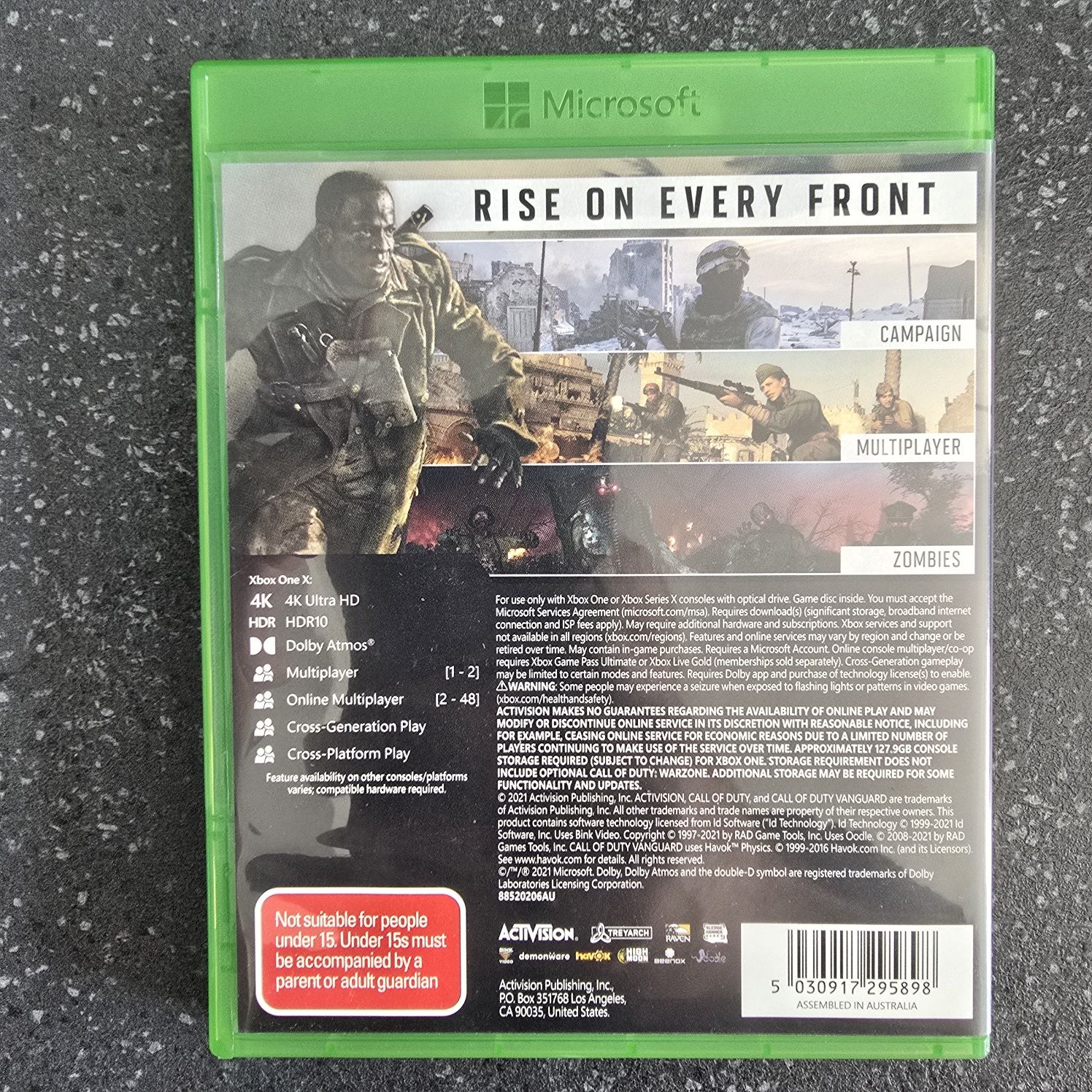 Call of Duty Vanguard xbox one, series wersja PL