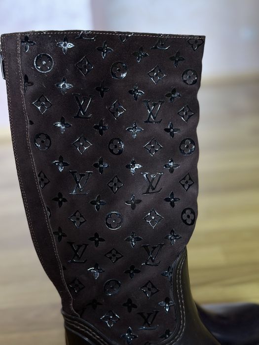 Сапоги Louis Vuitton оригинал rain boots ТОРГ