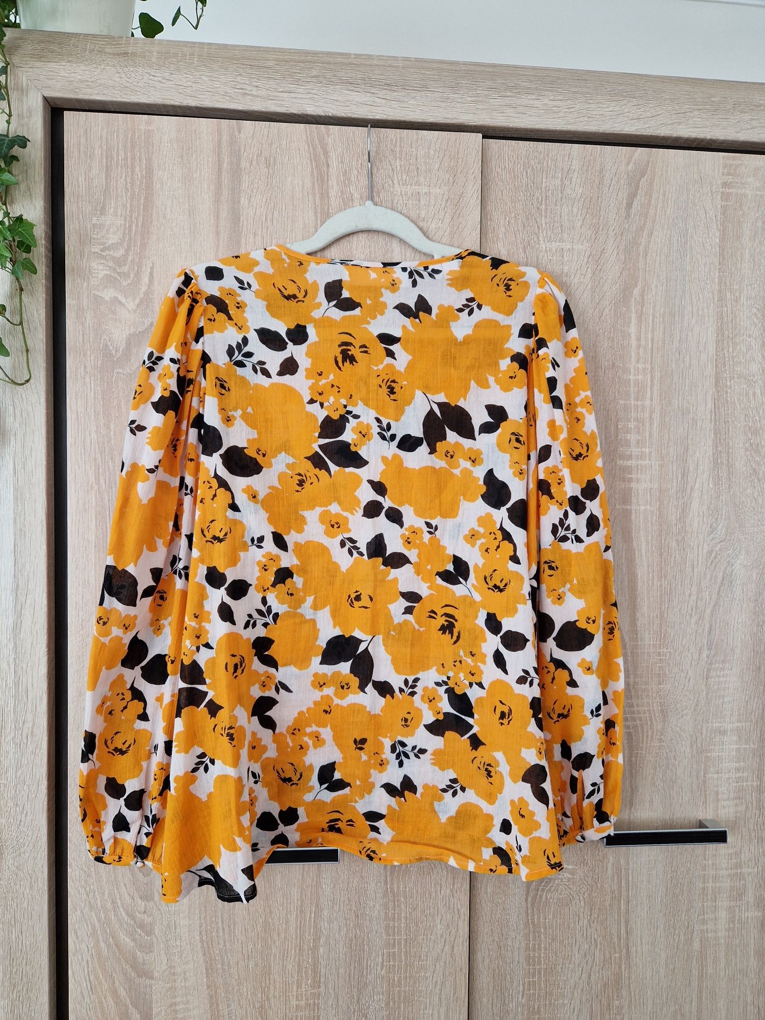 Koszula selected femme 38 bawelna kwiaty