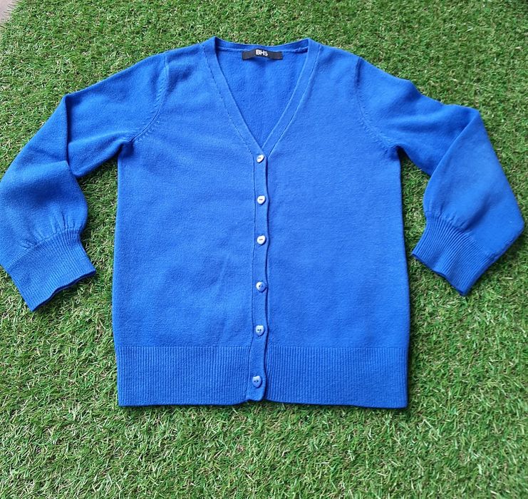 Granatowy sweterek do szkoły 7 lat