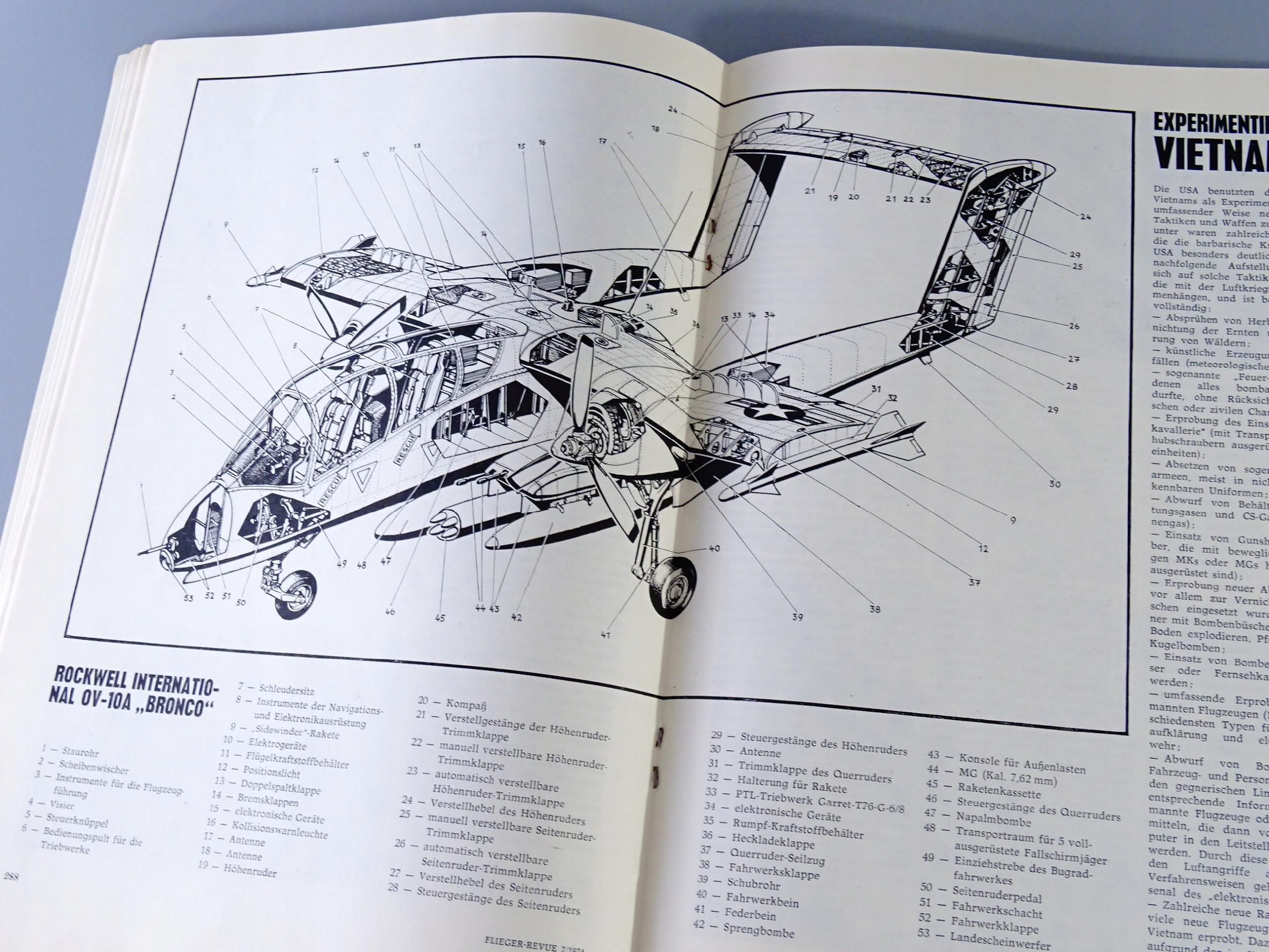 magazyn lotnictwo lata 70-te flieger revue samolot