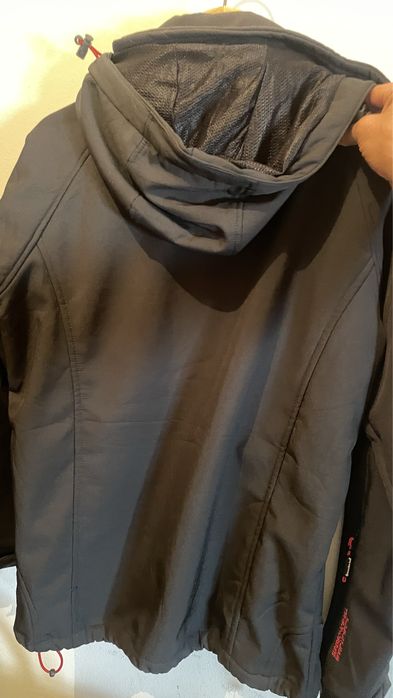 Casaco de mota preto de marca