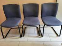 6 krzesła, fotele, wygodne, bardzo stabilna metalowa konstrukcja