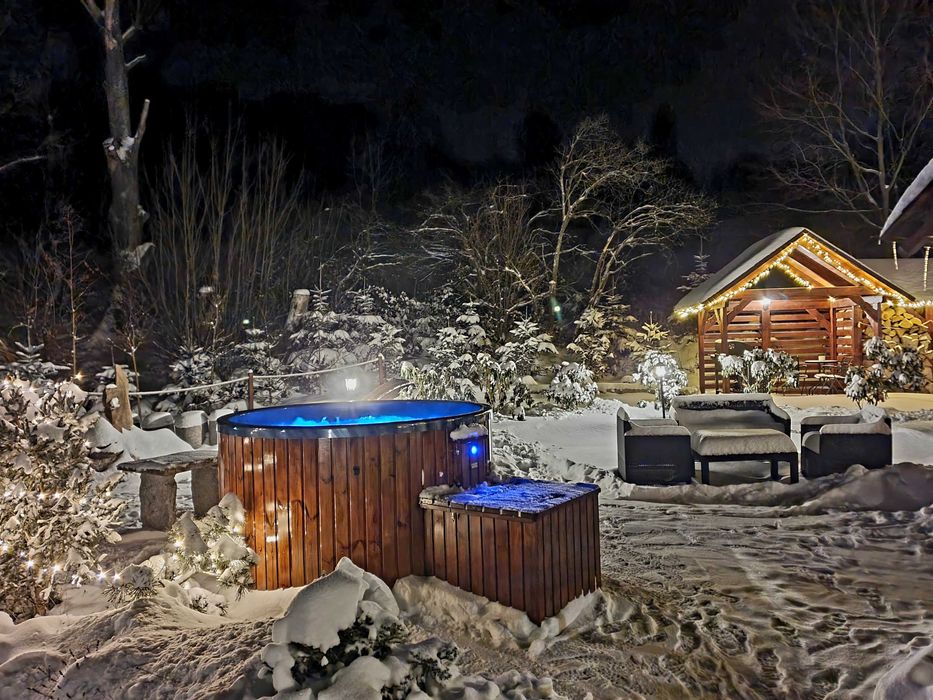 Święta Boże Narodzenie/ Ferie Karkonosze – Domek 8 os Sauna / Jacuzzi