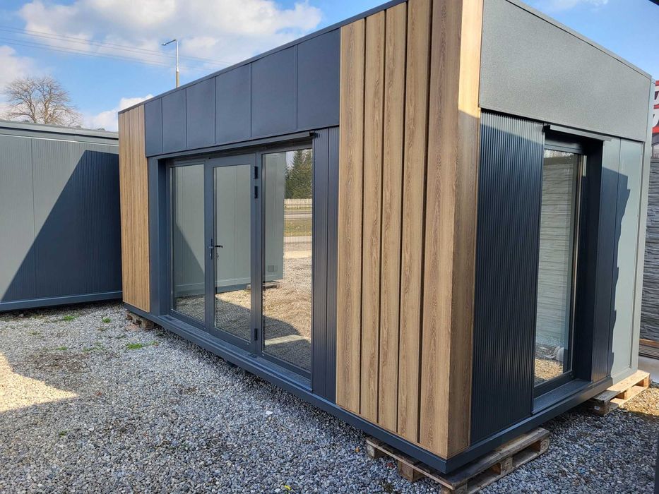 Kontener Handlowy Mieszkalny Biurowy Usługowy Pawilon 6x3 7x3 8x3 9x3