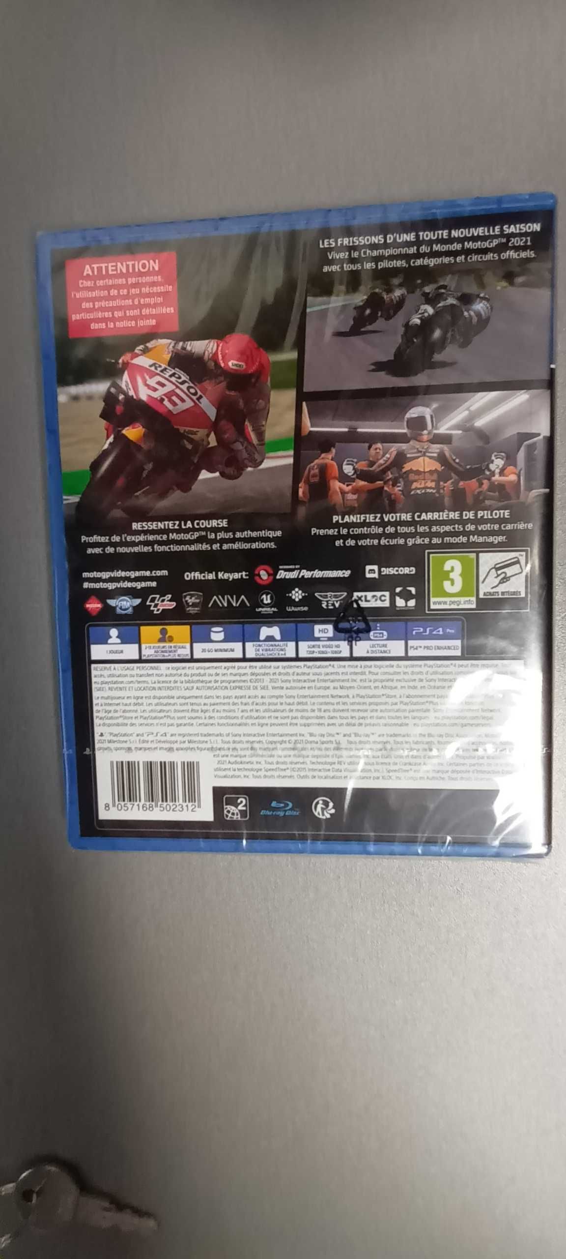 Gra MotoGP 21 PS4 Nowa Zafoliowana