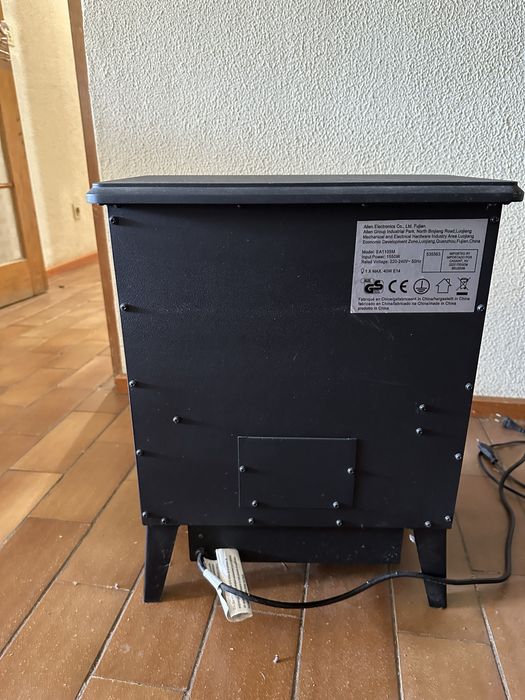 Aquecedor eletrico design lareira