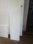 Front z zawiasami Ikea 140x40 biały połysk