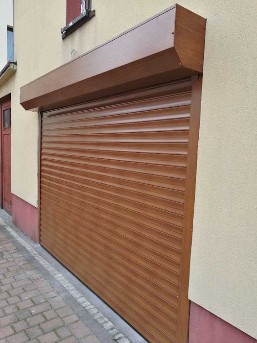 Brama garażowa rolowana