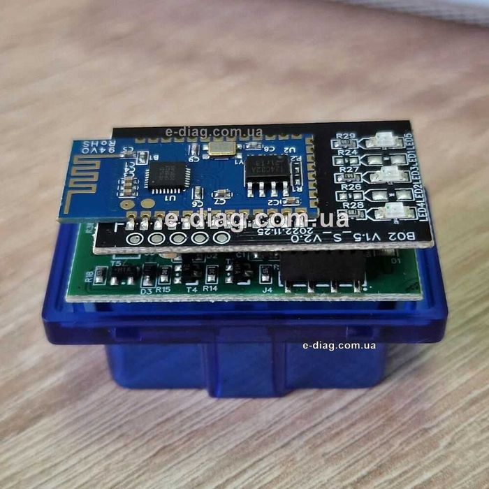 Найкращий ELM327 v1.5 ‼️ Чіп PIC18F25K80 ‼️ 2 плати Сканер ELM327