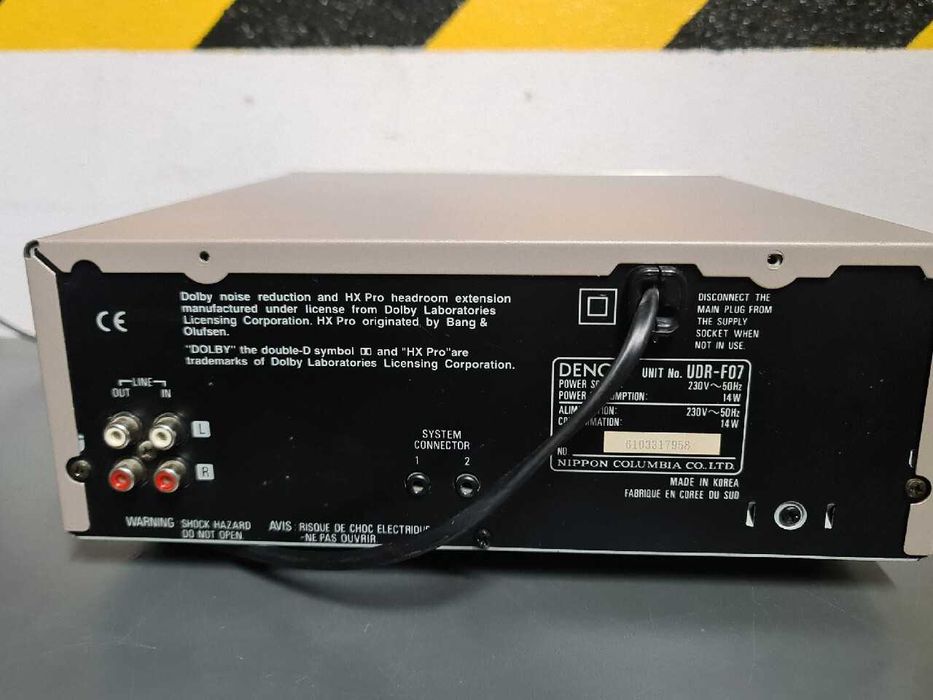 Magnetofon kasetowy DENON UDR-F07