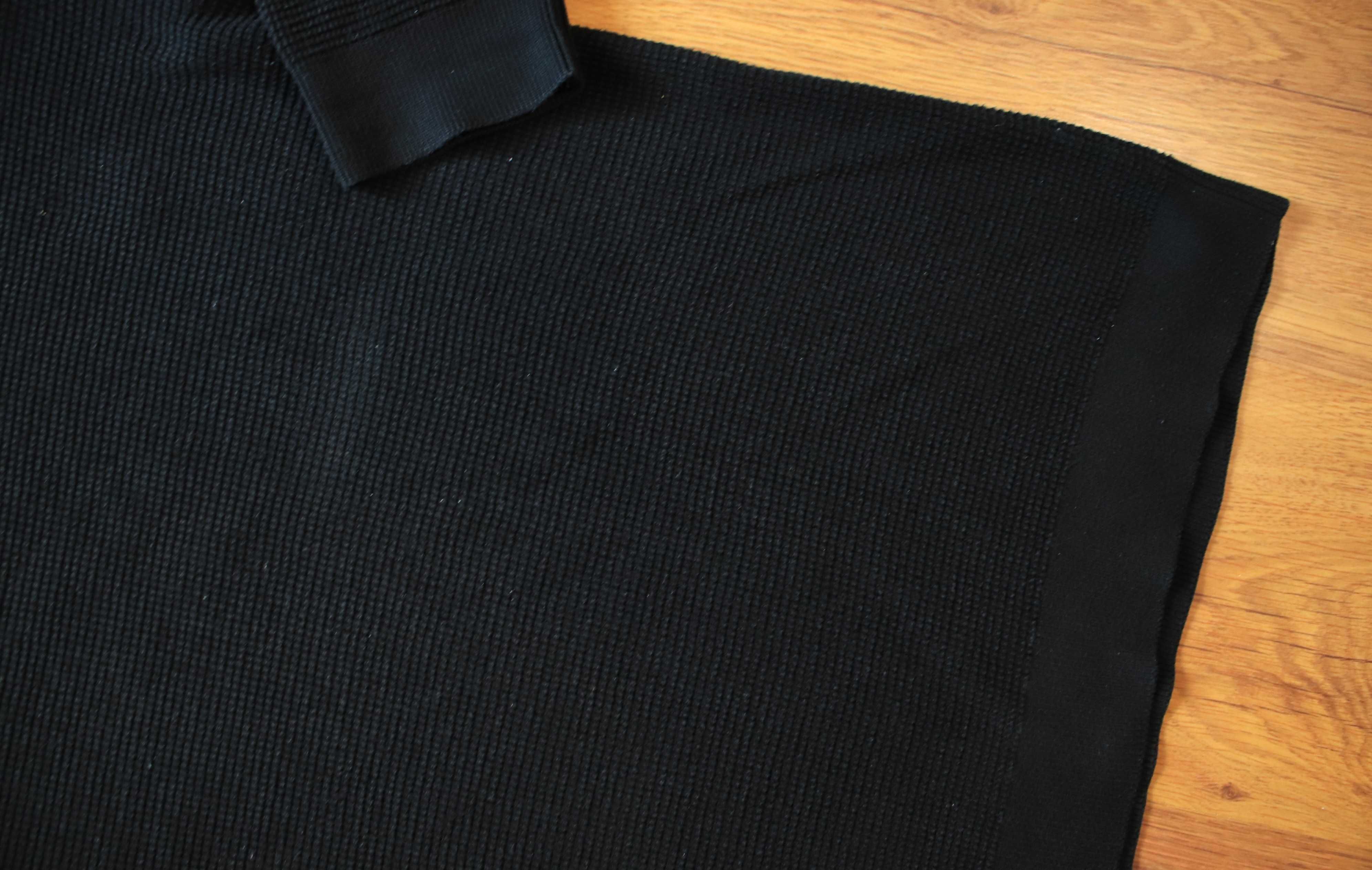 Sweter Marc O'Polo czarny r. XXL męski bawełniany dł. rękaw elegancki