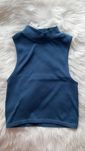 Top halter azul - Zara