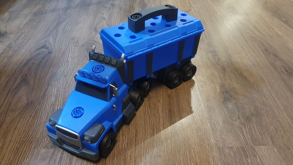Smoby Bob Budowniczy 3W1 Ciężarówka Skrzynka Z Narzędziami Dźwig