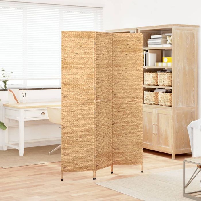 Vidaxl Parawan Pokojowy, 3-Panelowy, 122X180 Cm, Hiacynt Wodny