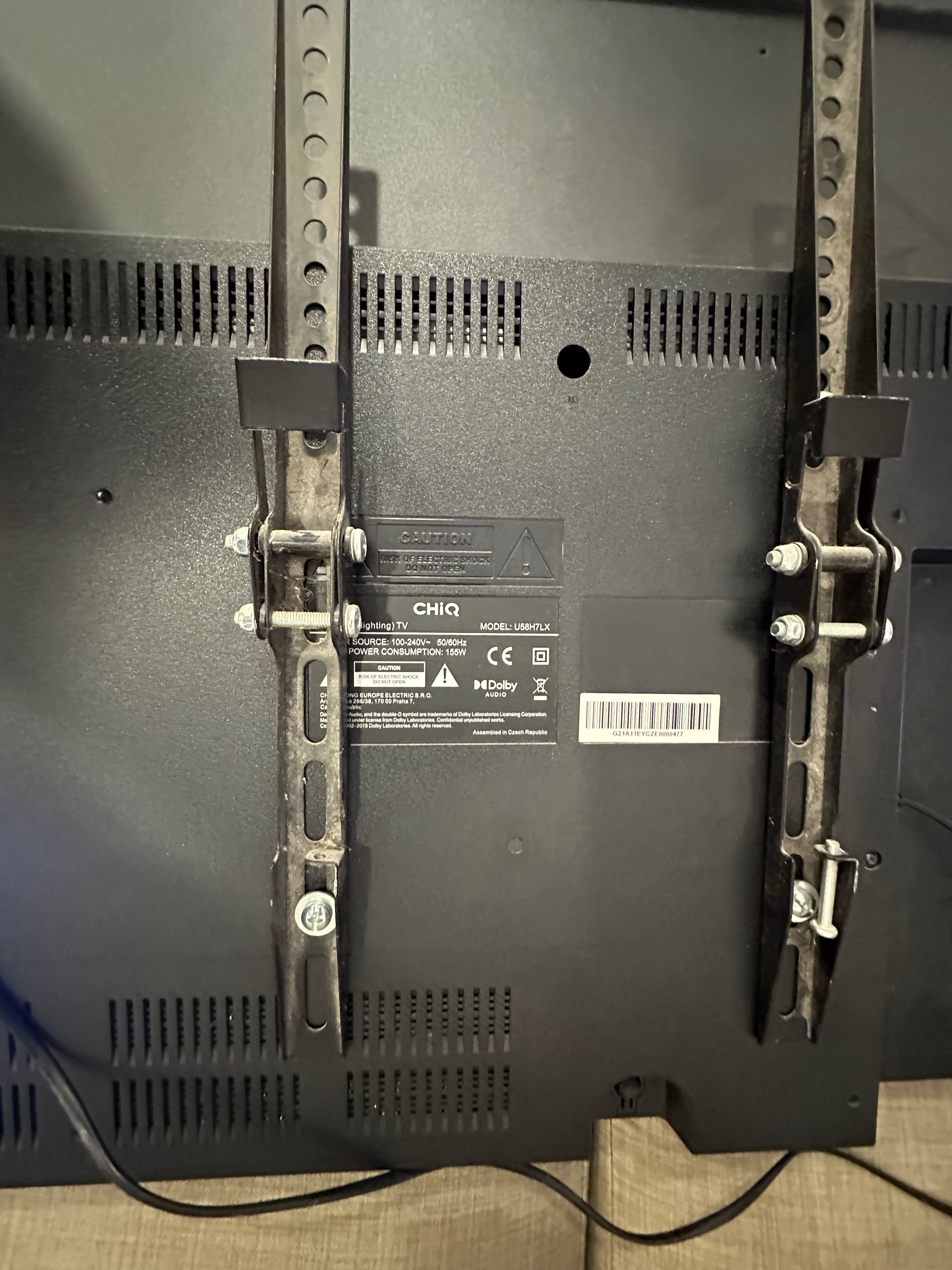 Tv 58” (147cm) avariada - não dá imagem, apenas som