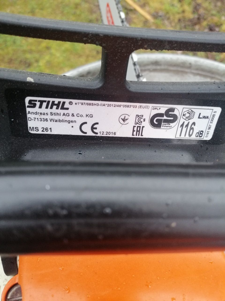 Pila pilarka Stihl 261