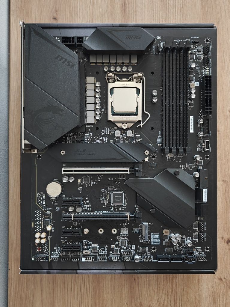 Procesor i5-10600k + MSI Z490 GAMING PLUS