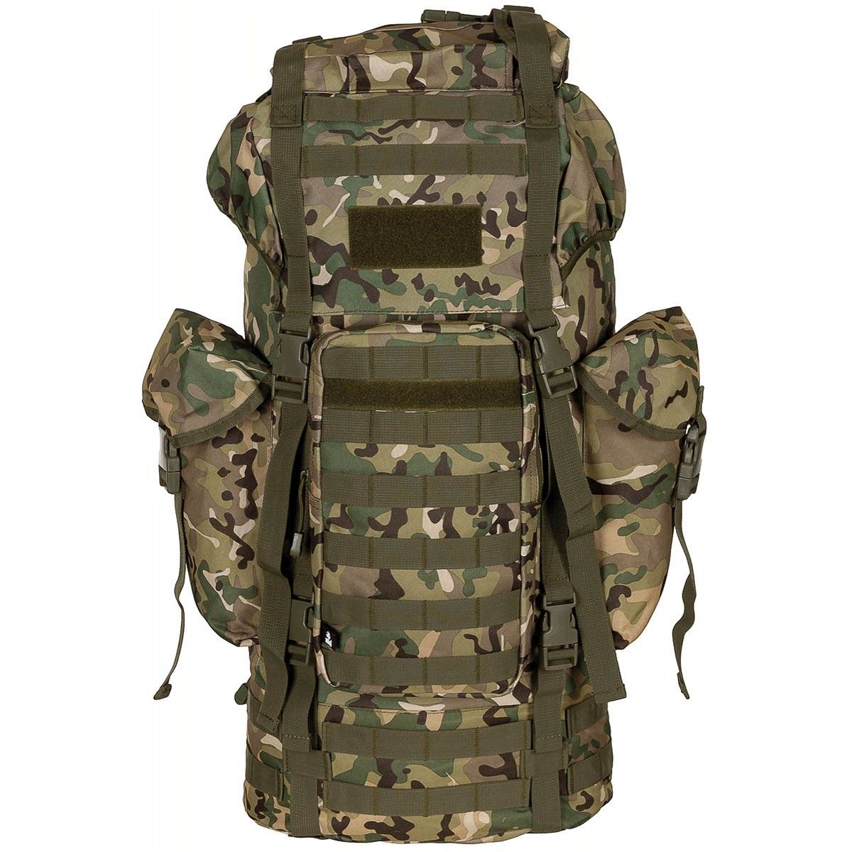 duży plecak bw molle stelaż aluminiowy 65 l operation camo