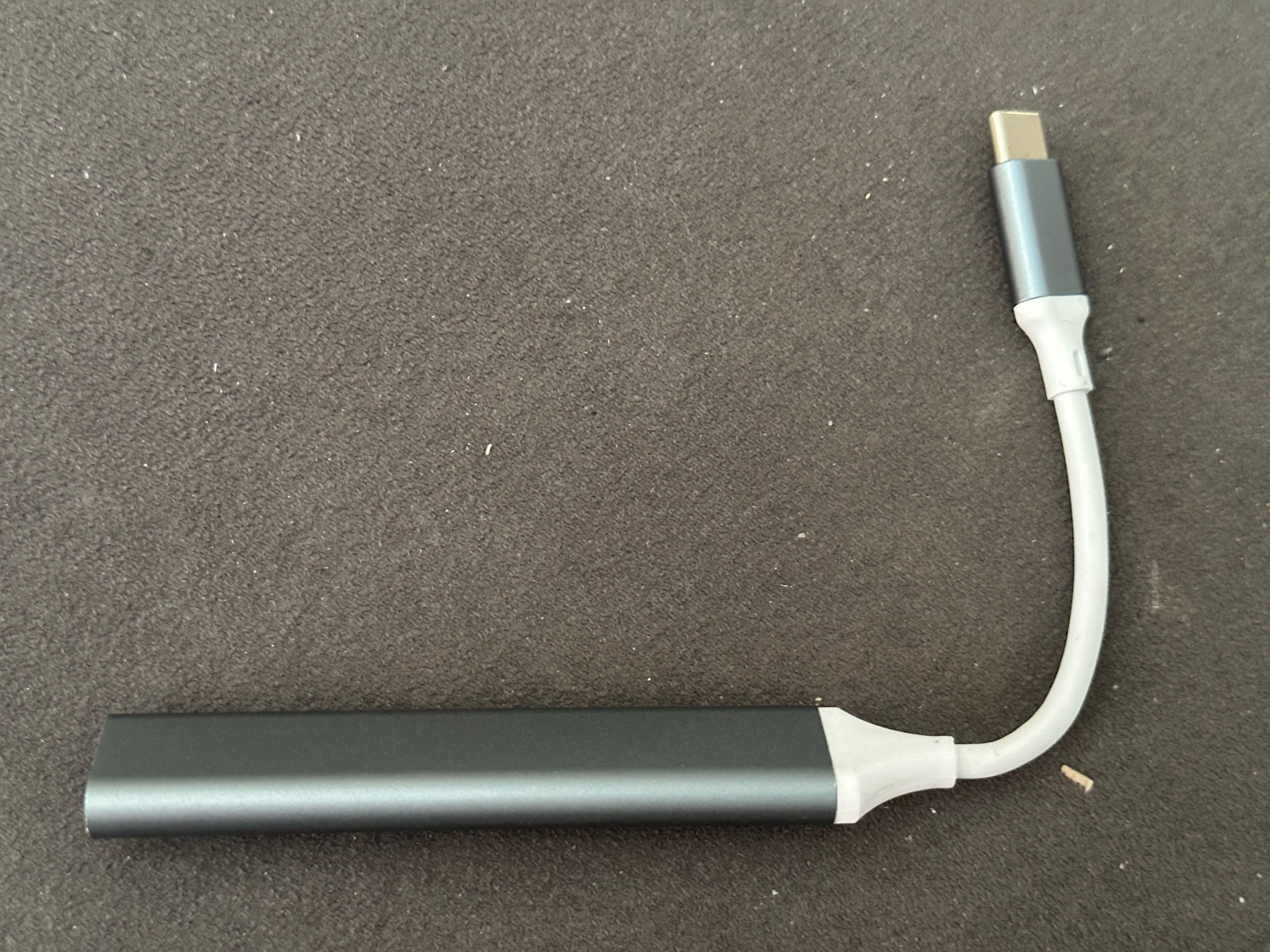 Hub - rozgałęziacz do laptopa/tabletu USB-C na 4xUSB-A nowy do Macbook