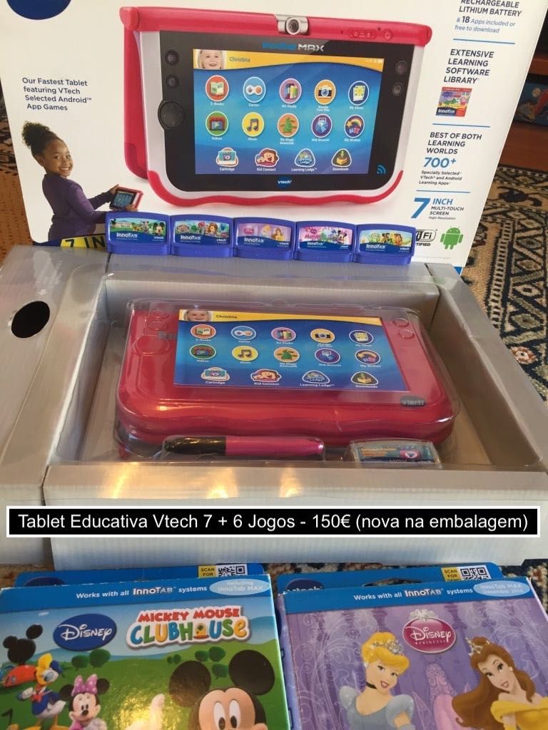 Tablet Educativa Vtech 7 com 6 jogos